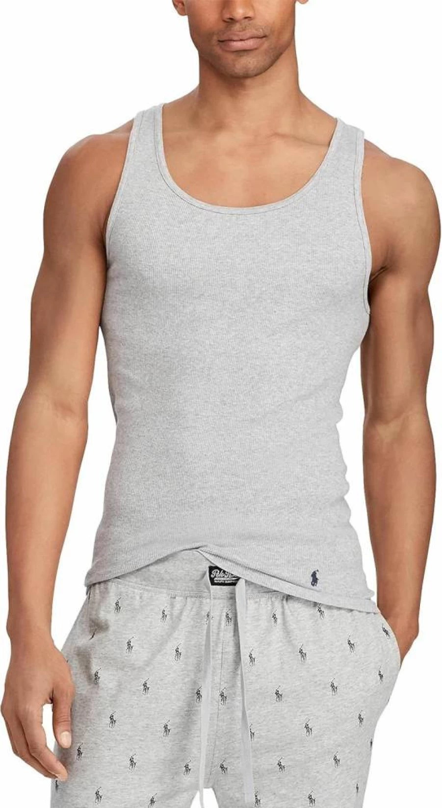 POLO RALPH LAUREN Men's Classic Fit Moisture-Wicking 3-Pack Undershirts