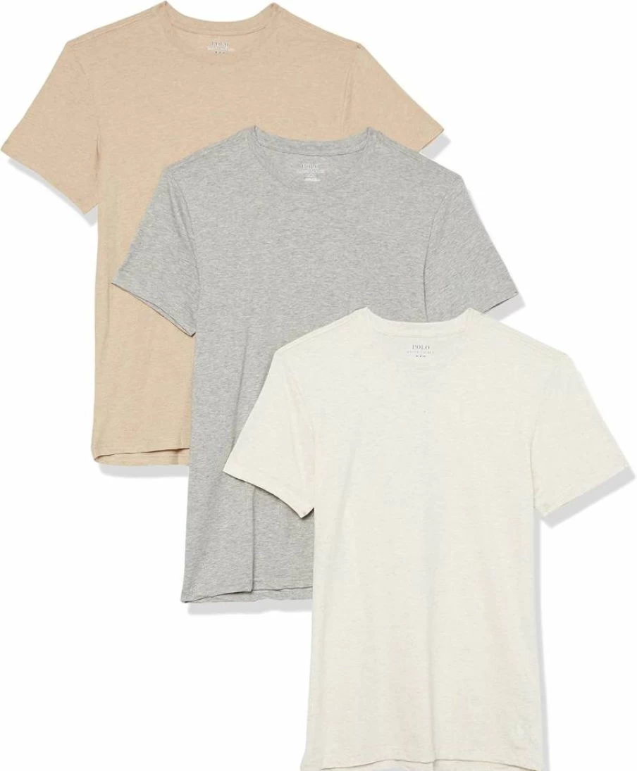 POLO RALPH LAUREN Men's Slim Fit Stretch Cotton Crew Neck T-Shirt