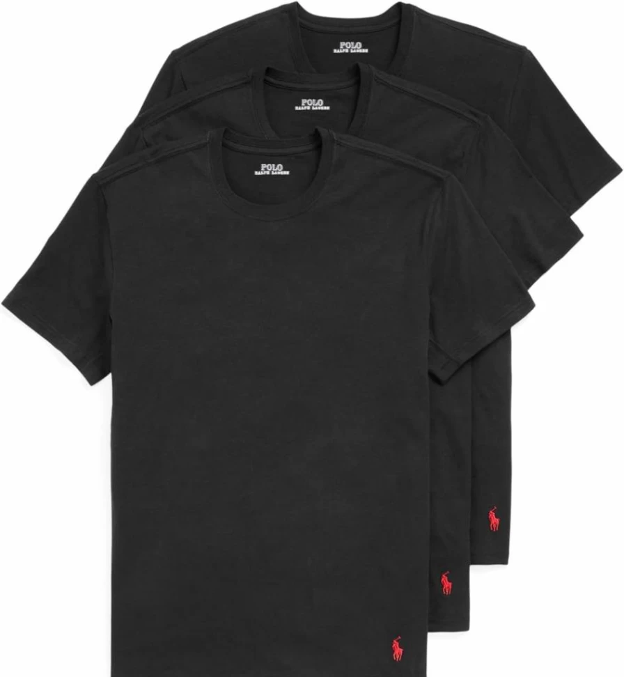 POLO RALPH LAUREN Men's Breathable 4D Flex Cooling Cotton Modal Crew Neck Undershirt