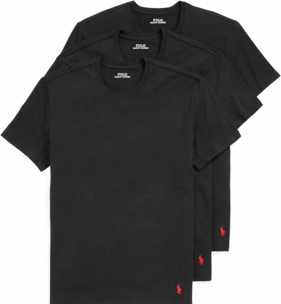 POLO RALPH LAUREN Men's Cotton Modal Crew Neck Undershirt with 4D Flex Cooling & Ventilation Technology