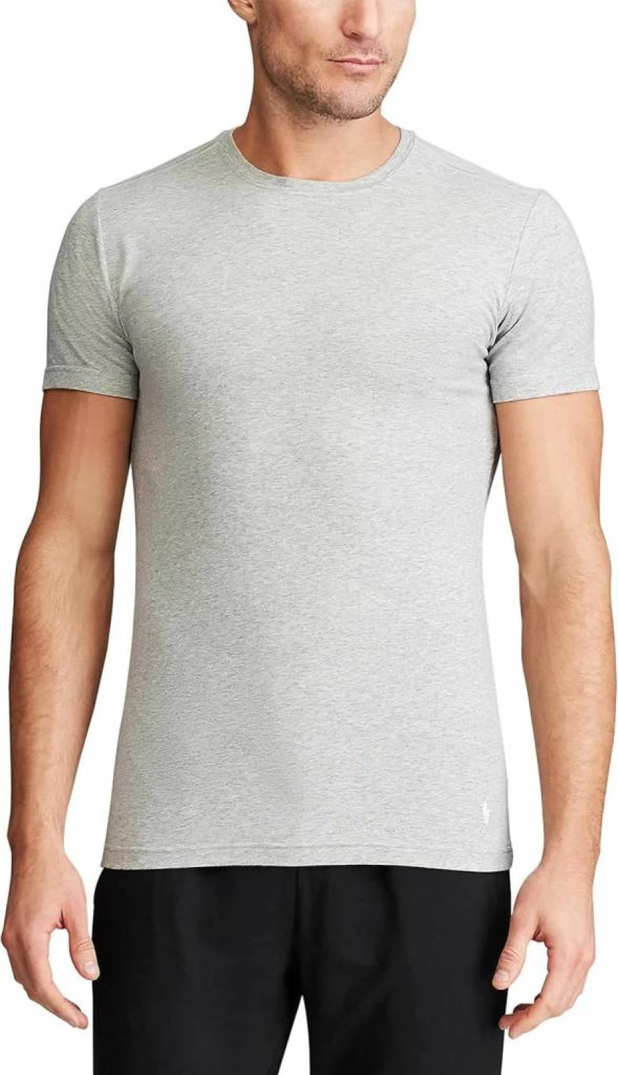 POLO Ralph Lauren Men's Slim Fit Stretch Cotton Crew Neck T-Shirt