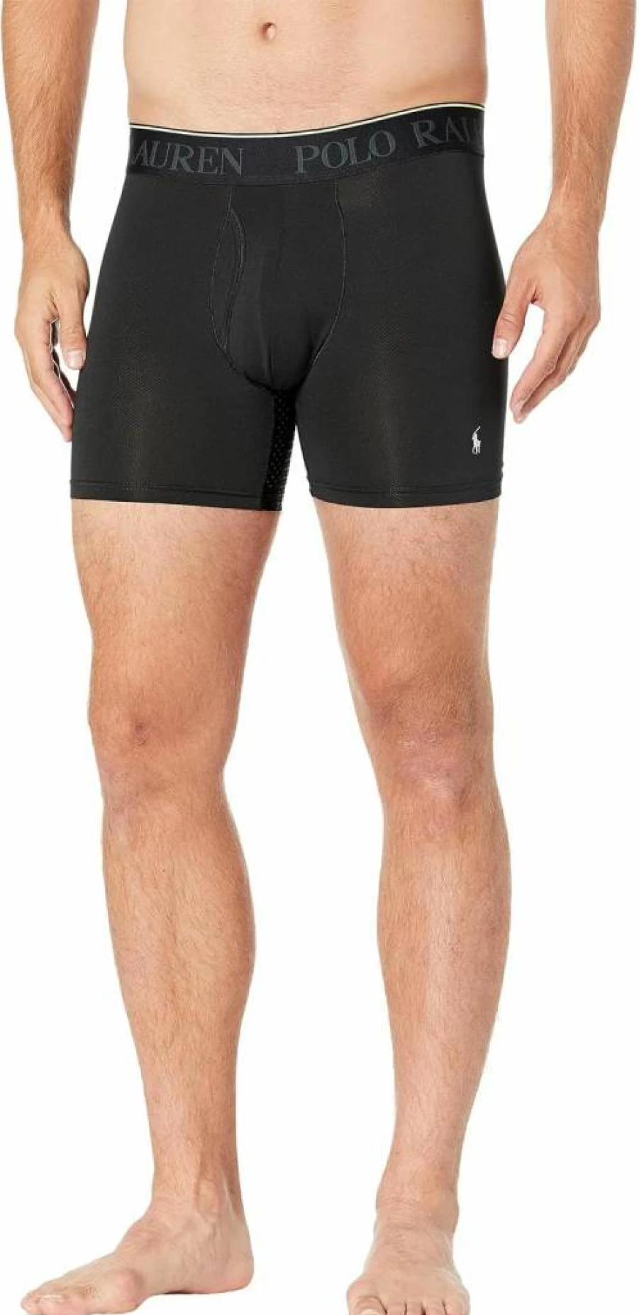 POLO RALPH LAUREN Men's 3-Pack Performance Boxer Briefs with 4D Flex Technology - Regular & Long Leg Options
