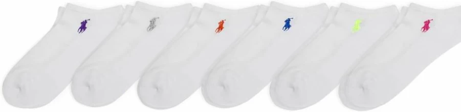 POLO RALPH LAUREN Women's Classic Fit Low-Cut Comfortable Cushion Polo Shirt