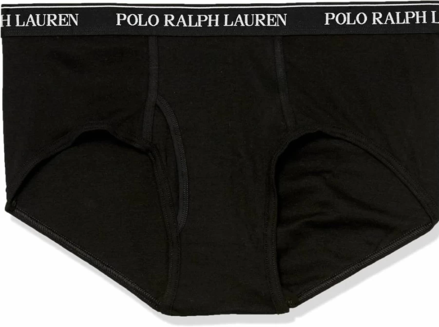 POLO RALPH LAUREN Men's Classic Fit Cotton Underwear Multipack - Soft Breathable Briefs
