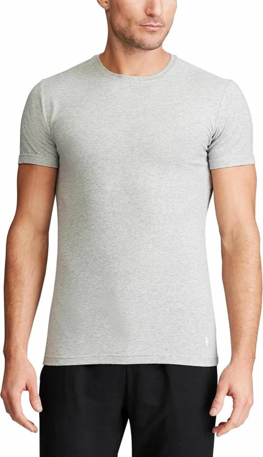 POLO Ralph Lauren Men's Slim Fit Stretch Cotton Crew Neck T-Shirt